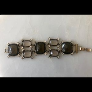 J.Crew Shadow Facet Stone Bracelet